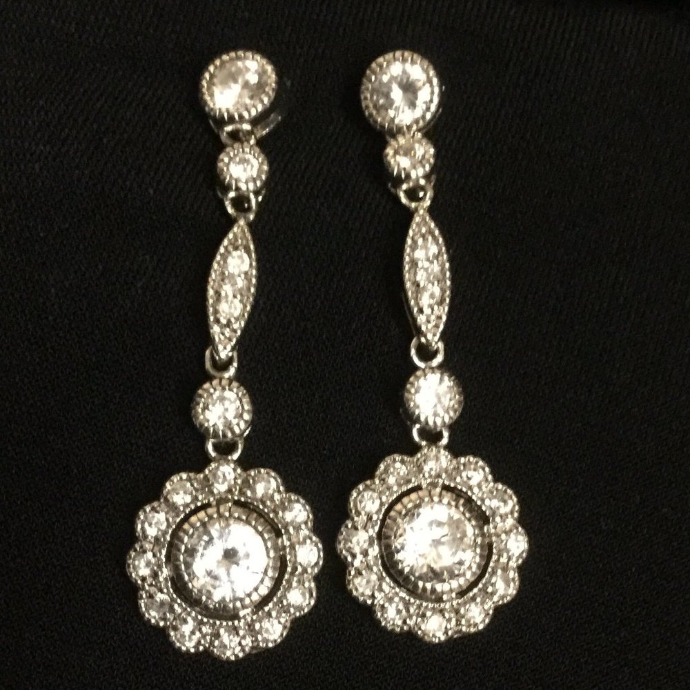 Crystal Drop Earrings